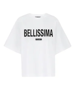 Dolce & Gabbana Bellissima T-Shirt W0001-NATURAL WHITE T-shirts