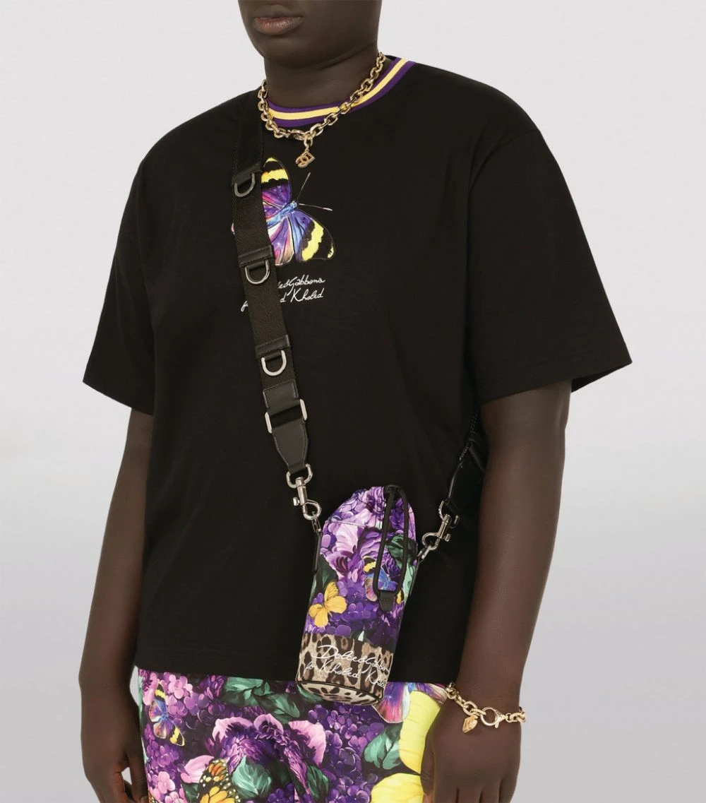 Dolce & Gabbana Butterfly Print Bottle Bag HADRM-LEO FDO.NATURA Messenger Bags 3 Dolce & Gabbana Butterfly Print Bottle Bag HADRM-LEO FDO.NATURA Messenger Bags - Image 3