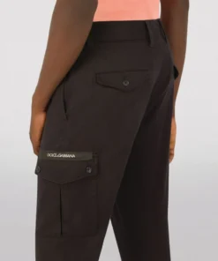 Dolce & Gabbana Cargo Trousers B3681-VERY DARK BLUE Sweatpants -Dolce & Gabbana online Store dolce gabbana cargo trousers 17358506 35732123 1000