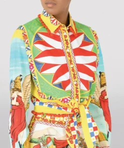 Dolce & Gabbana Carretto Print Cropped Poplin Shirt HH81D-FRIGO 2 F Blouses 11 Dolce & Gabbana Carretto Print Cropped Poplin Shirt HH81D-FRIGO 2 F Blouses -Dolce & Gabbana online Store dolce gabbana carretto print cropped poplin shirt 16989666 33841515 1000