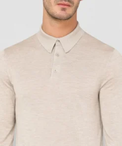 Dolce & Gabbana Cashmere Polo-Style Sweater M0802-BEIGE 4 Jumpers -Dolce & Gabbana online Store dolce gabbana cashmere polo style sweater 16774293 33001904 1000