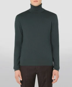 Dolce & Gabbana Cashmere-Silk Rollneck Sweater V7312-DARK GREEN Jumpers 8 Dolce & Gabbana Cashmere-Silk Rollneck Sweater V7312-DARK GREEN Jumpers -Dolce & Gabbana online Store dolce gabbana cashmere silk rollneck sweater 16341354 31231504 1000