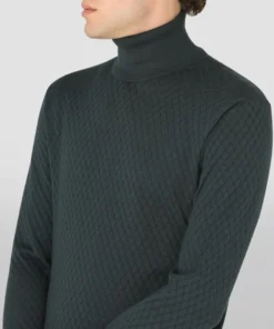 Dolce & Gabbana Cashmere-Silk Rollneck Sweater V7312-DARK GREEN Jumpers 11 Dolce & Gabbana Cashmere-Silk Rollneck Sweater V7312-DARK GREEN Jumpers -Dolce & Gabbana online Store dolce gabbana cashmere silk rollneck sweater 16341354 31232142 1000