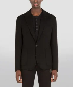 Dolce & Gabbana Cashmere Single-Breasted Blazer N0000-BLACK Blazers -Dolce & Gabbana online Store dolce gabbana cashmere single breasted blazer 15930612 29371300 1000