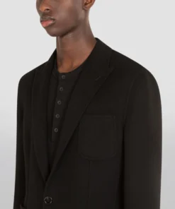 Dolce & Gabbana Cashmere Single-Breasted Blazer N0000-BLACK Blazers -Dolce & Gabbana online Store dolce gabbana cashmere single breasted blazer 15930612 29371310 1000