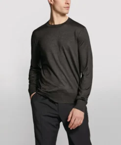 Dolce & Gabbana Cashmere Sweater N0542-IRON GREY Jumpers 6 Dolce & Gabbana Cashmere Sweater N0542-IRON GREY Jumpers -Dolce & Gabbana online Store dolce gabbana cashmere sweater 15192070 25931433 1000