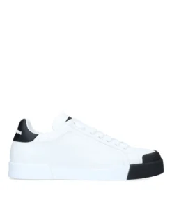 Dolce & Gabbana Contrasting-Toe Portofino Sneakers WHITE/BLK Low-Top Sneakers -Dolce & Gabbana online Store dolce gabbana contrasting toe portofino sneakers 16008123 29670400 1000