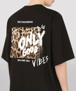 Dolce & Gabbana Cotton Amore T-Shirt HN2YC-AMORE LEO FDO Printed T-Shirts -Dolce & Gabbana online Store dolce gabbana cotton amore t shirt 17277781 35266906 1000