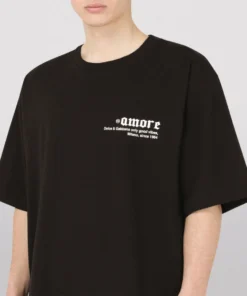 Dolce & Gabbana Cotton Amore T-Shirt HN2YC-AMORE LEO FDO Printed T-Shirts -Dolce & Gabbana online Store dolce gabbana cotton amore t shirt 17277781 35268351 1000