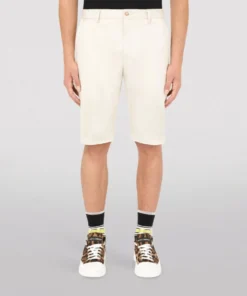 Dolce & Gabbana Cotton-Blend Shorts M2826-VERYLIGHTBEIGE Tailored Trousers 8 Dolce & Gabbana Cotton-Blend Shorts M2826-VERYLIGHTBEIGE Tailored Trousers -Dolce & Gabbana online Store dolce gabbana cotton blend shorts 17291829 35344078 1000