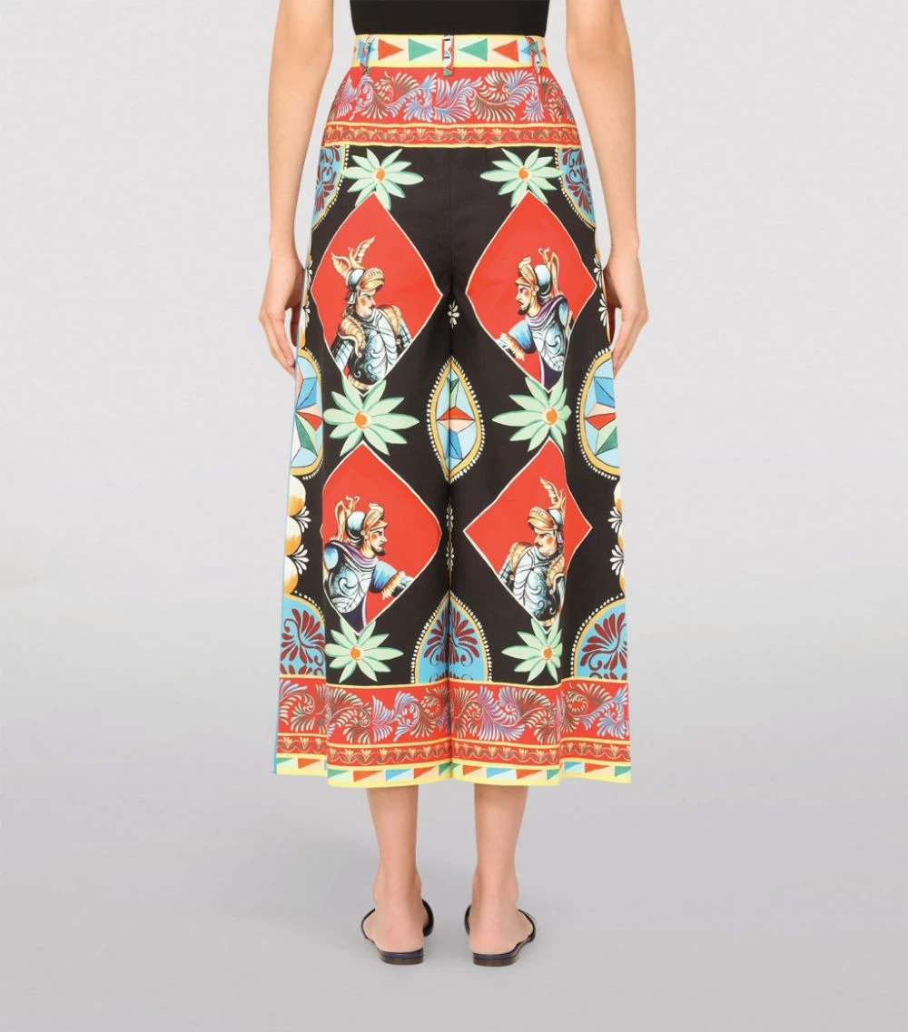 Dolce & Gabbana Cotton Carretto Print Trousers HH93D-FRIGO 14STAMPA Leather Trousers 4 Dolce & Gabbana Cotton Carretto Print Trousers HH93D-FRIGO 14STAMPA Leather Trousers - Image 4