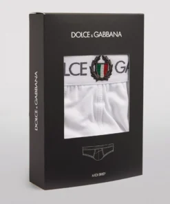 Dolce & Gabbana Cotton Crest Briefs W0800 - WHITE 8 Dolce & Gabbana Cotton Crest Briefs W0800 - WHITE -Dolce & Gabbana online Store dolce gabbana cotton crest briefs 17371538 35789384 1000