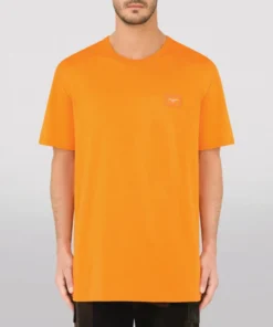 Dolce & Gabbana Cotton Jersey T-Shirt A0350-DARK ORANGE Printed T-Shirts -Dolce & Gabbana online Store dolce gabbana cotton jersey t shirt 17090291 34221331 1000
