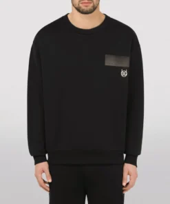 Dolce & Gabbana Cotton Logo-Patch Sweatshirt N0000-BLACK Jumpers 8 Dolce & Gabbana Cotton Logo-Patch Sweatshirt N0000-BLACK Jumpers -Dolce & Gabbana online Store dolce gabbana cotton logo patch sweatshirt 17088495 34217572 1000