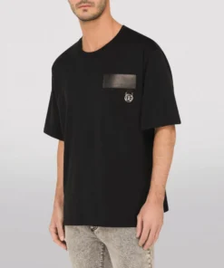 Dolce & Gabbana Cotton Logo-Patch T-Shirt N0000-BLACK Printed T-Shirts 7 Dolce & Gabbana Cotton Logo-Patch T-Shirt N0000-BLACK Printed T-Shirts -Dolce & Gabbana online Store dolce gabbana cotton logo patch t shirt 17087672 34218993 1000