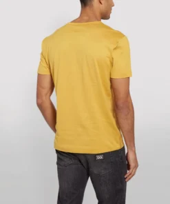 Dolce & Gabbana Cotton Logo Plaque T-Shirt A0416-CREAM Logo T-Shirts -Dolce & Gabbana online Store dolce gabbana cotton logo plaque t shirt 15354533 26794947 1000