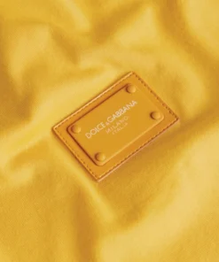 Dolce & Gabbana Cotton Logo Plaque T-Shirt A0416-CREAM Logo T-Shirts -Dolce & Gabbana online Store dolce gabbana cotton logo plaque t shirt 15354533 26797062 1000