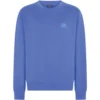 Dolce & Gabbana Cotton Logo Sweatshirt B0315-DARK BLUETTE Sweatshirts