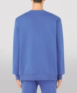 Dolce & Gabbana Cotton Logo Sweatshirt B0315-DARK BLUETTE Sweatshirts 9 Dolce & Gabbana Cotton Logo Sweatshirt B0315-DARK BLUETTE Sweatshirts -Dolce & Gabbana online Store dolce gabbana cotton logo sweatshirt 17278421 35268569 1000