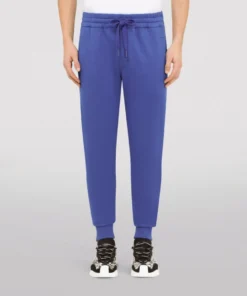 Dolce & Gabbana Cotton Sweatpants B0315-DARK BLUETTE 8 Dolce & Gabbana Cotton Sweatpants B0315-DARK BLUETTE -Dolce & Gabbana online Store dolce gabbana cotton sweatpants 17291751 35345403 1000