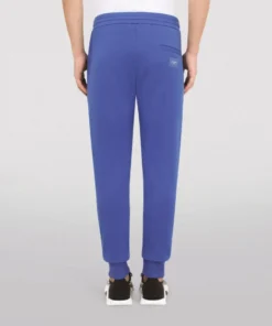 Dolce & Gabbana Cotton Sweatpants B0315-DARK BLUETTE 9 Dolce & Gabbana Cotton Sweatpants B0315-DARK BLUETTE -Dolce & Gabbana online Store dolce gabbana cotton sweatpants 17291751 35345409 1000