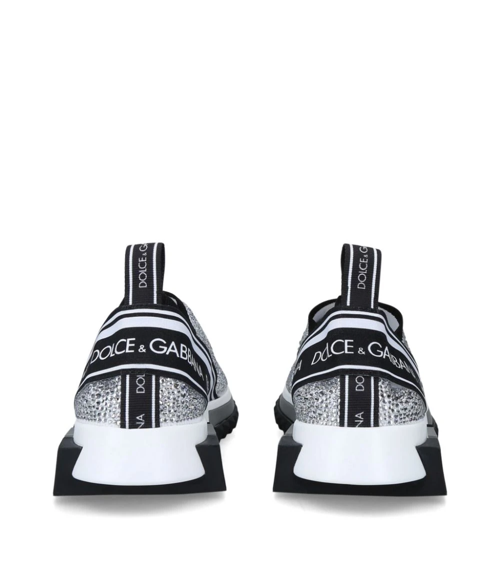 Dolce & Gabbana Crystal Sorrento Sneakers WHITE/OTH Slip-On Sneakers 2 Dolce & Gabbana Crystal Sorrento Sneakers WHITE/OTH Slip-On Sneakers - Image 2