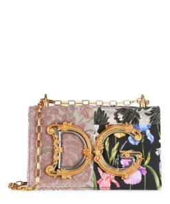 Dolce & Gabbana DG Girls Patchwork Clutch Bag 8J457-M.PURPLE 1 Crossbody Bags