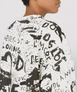 Dolce & Gabbana DG Graffiti Stud-Embellished Sweatshirt HASPN-GRAFFITI NERO Sweatshirts 9 Dolce & Gabbana DG Graffiti Stud-Embellished Sweatshirt HASPN-GRAFFITI NERO Sweatshirts -Dolce & Gabbana online Store dolce gabbana dg graffiti stud embellished sweatshirt 17659790 36844411 1000