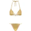 Dolce & Gabbana DG Logo Bikini S0997-GOLD Bikinis