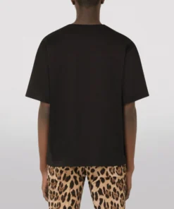 Dolce & Gabbana D&G Millennials Logo T-Shirt N0000-BLACK Printed T-Shirts -Dolce & Gabbana online Store dolce gabbana dg millennials logo t shirt 17291721 35343844 1000