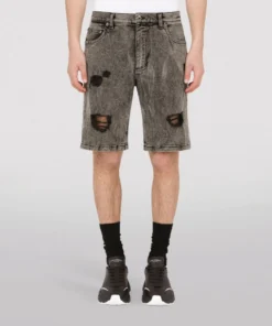 Dolce & Gabbana Distressed Denim Shorts S9001-COMBINED COL Tailored Trousers 8 Dolce & Gabbana Distressed Denim Shorts S9001-COMBINED COL Tailored Trousers -Dolce & Gabbana online Store dolce gabbana distressed denim shorts 17293331 35345560 1000