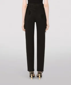 Dolce & Gabbana Distressed Jeans S9001-COMBINED COLOU Boyfriend Jeans -Dolce & Gabbana online Store dolce gabbana distressed jeans 17350841 35703672 1000