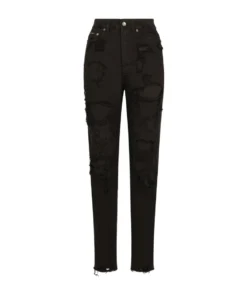 Dolce & Gabbana Distressed Jeans S9001-COMBINED COLOU Boyfriend Jeans