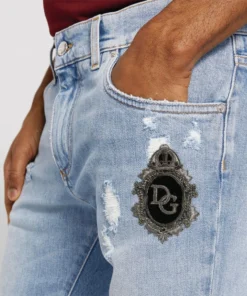 Dolce & Gabbana Distressed Skinny Jeans S9001-COMBINED COLO Tapered Jeans 11 Dolce & Gabbana Distressed Skinny Jeans S9001-COMBINED COLO Tapered Jeans -Dolce & Gabbana online Store dolce gabbana distressed skinny jeans 15175730 25865914 1000