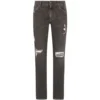 Dolce & Gabbana Distressed Skinny Jeans S9001-COMBINED COLOU Slim Jeans