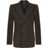 Dolce & Gabbana Double-Breasted Pinstripe Blazer S8051-STRIPED Blazers