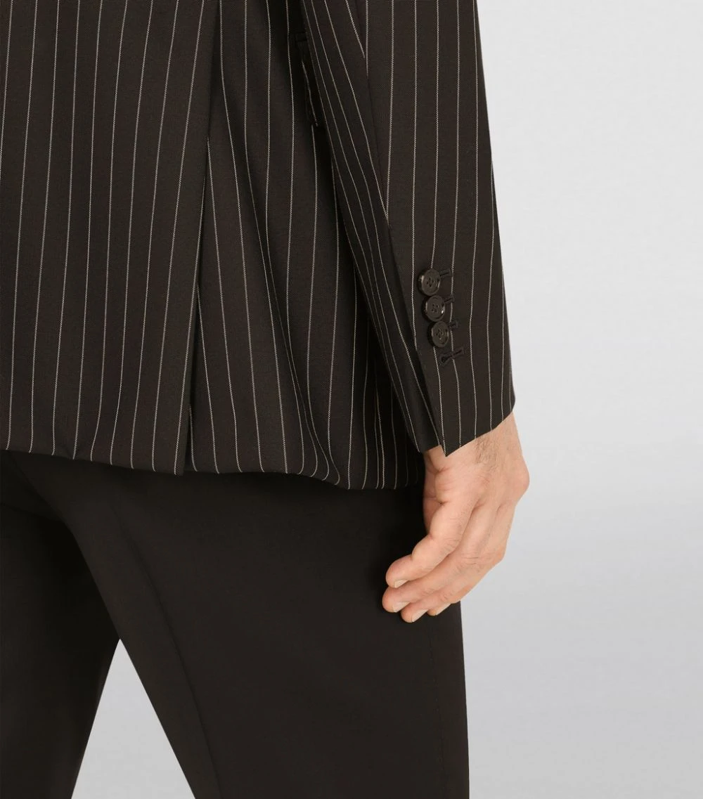 Dolce & Gabbana Double-Breasted Pinstripe Blazer S8051-STRIPED Blazers 4 Dolce & Gabbana Double-Breasted Pinstripe Blazer S8051-STRIPED Blazers - Image 4