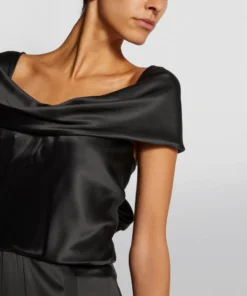 Dolce & Gabbana Draped Silk Gown N0000-BLACK Gowns 13 Dolce & Gabbana Draped Silk Gown N0000-BLACK Gowns -Dolce & Gabbana online Store dolce gabbana draped silk gown 15206328 37475629 1000