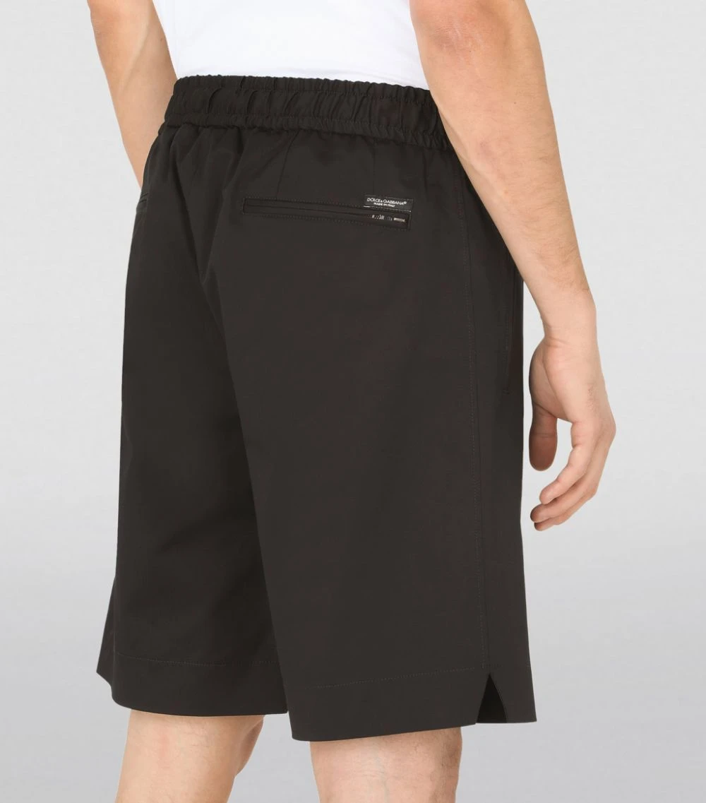 Dolce & Gabbana Drawstring Sweatshorts N0000-BLACK 5 Dolce & Gabbana Drawstring Sweatshorts N0000-BLACK - Image 5