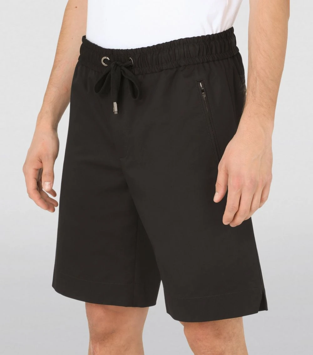 Dolce & Gabbana Drawstring Sweatshorts N0000-BLACK 6 Dolce & Gabbana Drawstring Sweatshorts N0000-BLACK - Image 6