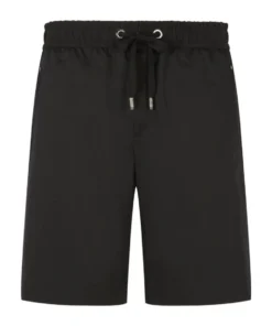 Dolce & Gabbana Drawstring Sweatshorts N0000-BLACK