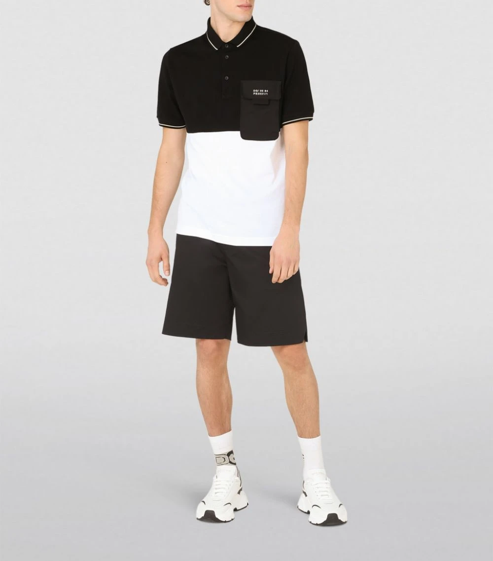 Dolce & Gabbana Drawstring Sweatshorts N0000-BLACK 2 Dolce & Gabbana Drawstring Sweatshorts N0000-BLACK - Image 2