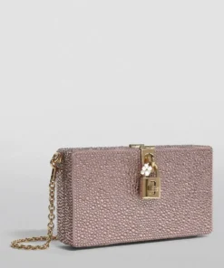 Dolce & Gabbana Embellished Box Clutch 8I451-MALVA/VINTAGE Mini Bags -Dolce & Gabbana online Store dolce gabbana embellished box clutch 14864933 25426677 1000