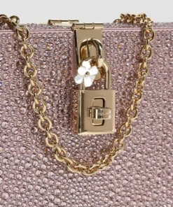 Dolce & Gabbana Embellished Box Clutch 8I451-MALVA/VINTAGE Mini Bags -Dolce & Gabbana online Store dolce gabbana embellished box clutch 14864933 25426703 1000