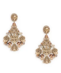 Dolce & Gabbana Embellished Clip-On Earrings 87579-MULTICOLOURED -Dolce & Gabbana online Store dolce gabbana embellished clip on earrings 17277716 35268640 1000
