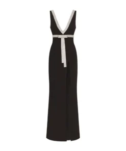 Dolce & Gabbana Embellished Gown N0000-BLACK Maxi Dresses