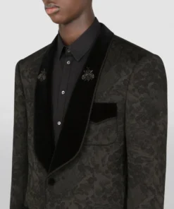 Dolce & Gabbana Embellished Jacquard Tuxedo Blazer N0000-BLACK Blazers 11 Dolce & Gabbana Embellished Jacquard Tuxedo Blazer N0000-BLACK Blazers -Dolce & Gabbana online Store dolce gabbana embellished jacquard tuxedo blazer 16260811 31886829 1000