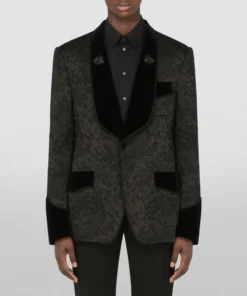 Dolce & Gabbana Embellished Jacquard Tuxedo Blazer N0000-BLACK Blazers 8 Dolce & Gabbana Embellished Jacquard Tuxedo Blazer N0000-BLACK Blazers -Dolce & Gabbana online Store dolce gabbana embellished jacquard tuxedo blazer 16260811 31887269 1000
