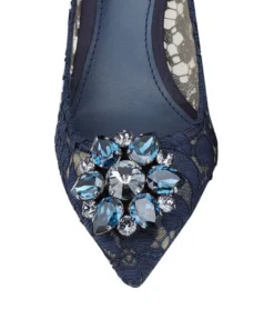 Dolce & Gabbana Embellished Lace Rosa Pumps 60 NAVY Courts -Dolce & Gabbana online Store dolce gabbana embellished lace rosa pumps 60 15126105 25797792 1000