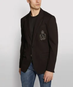 Dolce & Gabbana Embroidered Logo Blazer MULTI Blazers -Dolce & Gabbana online Store dolce gabbana embroidered logo blazer 15423602 27178460 1000